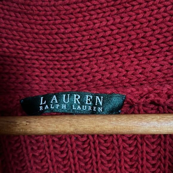 Lauren Ralph Lauren chunky cable knit pullover sweater - Picture 4 of 5